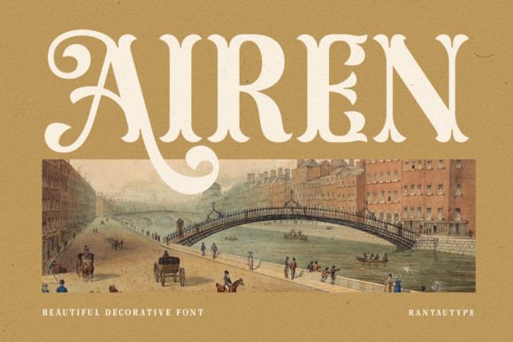 Airen: The Resurgence of Mid-Century Elegance in Modern Typography