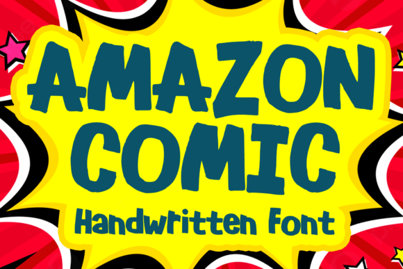 Amazon Comic: The Versatile Display Font for Playful Designs
