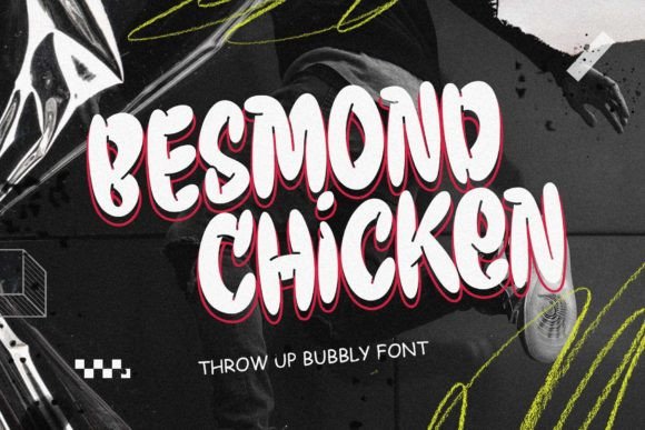 Besmond Chicken: A Playful Bubble Font for Bold Designs