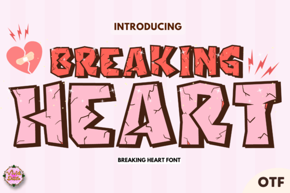 Breaking Heart: A Handwritten Typeface for Emotional Design
