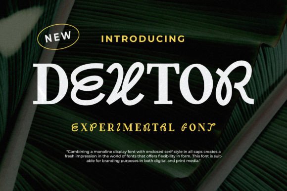 Dextor: A Strategic Approach to Experimental Typography