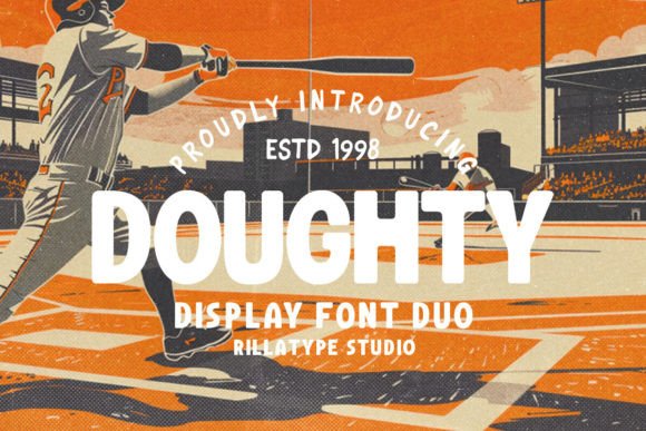 Doughty: A Modern Display Font Duo