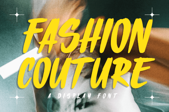 Fashion Couture: A Bold Font for Modern Design