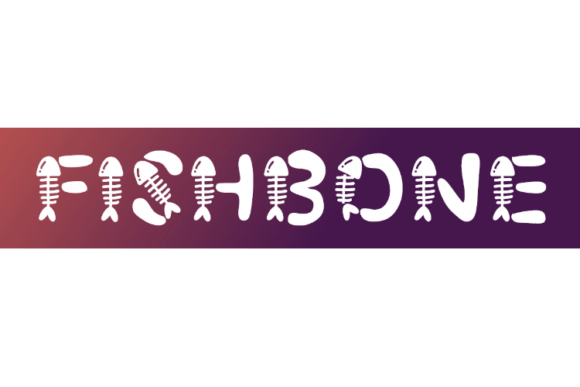 Fishbone: A Quirky Display Font for Bold Designs