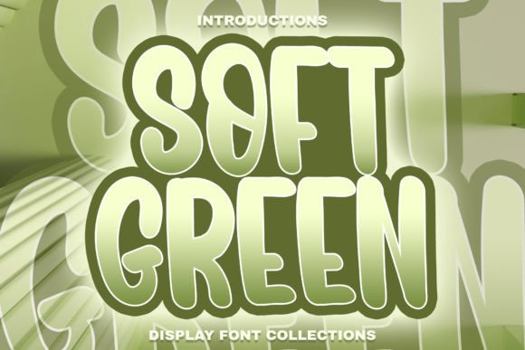 Introducing Soft Green: A Whimsical Typeface for the Joyful Future of Design