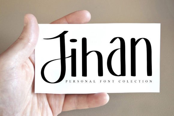 Jihan: The Handwritten Font That Brings Personality to Modern Design