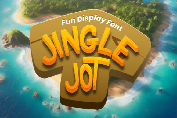 Jingle Jot: A Playful Display Font for Creative Projects