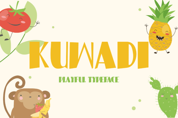 Kuwadi: The Whimsical Font That Brings Childhood Joy to Design