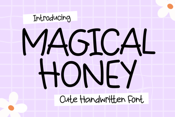 Magical Honey: Unleashing Whimsy with a Handwritten Typeface