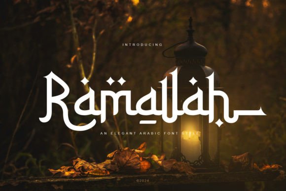 Ramallah: A Versatile Arabic Display Font for Modern Branding