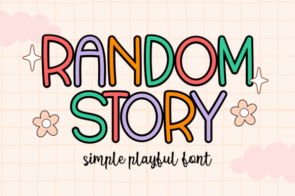 Random Story: A Playful Display Font for Every Project