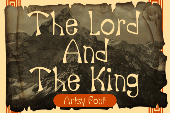 The Lord and the King: A Medieval Display Font for Modern Creators