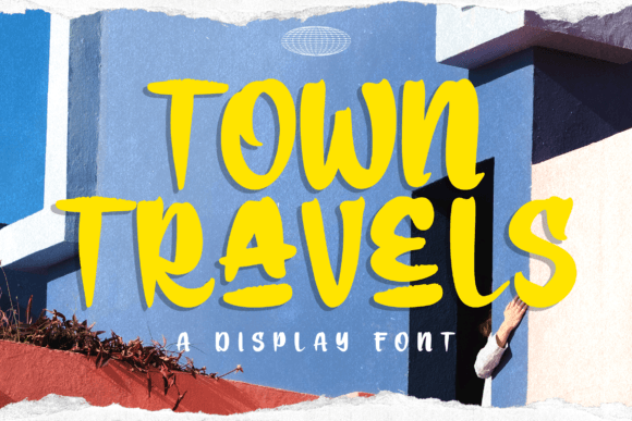 Town Travels: The Bold Typography Redefining Modern Visual Identity