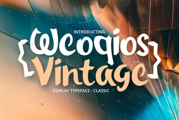 Weoqios Vintage: A Retro Display Font Guide